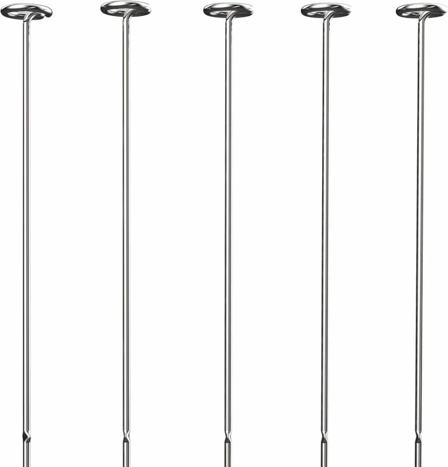 Ninja Foodi 5-Piece Medium Silver Kebab Skewer Set for Grill & BBQ