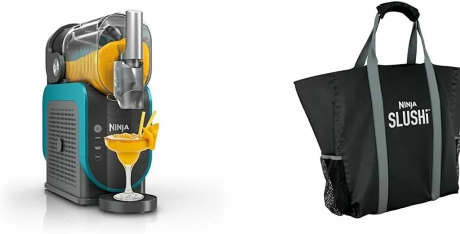 Ninja FS301 Slushi Maker with Rapidchill Technology - 88 Oz Frozen Drink & Slushie Machine for Margaritas, Frappes, 5 Preset Programs, Premium Black Accents