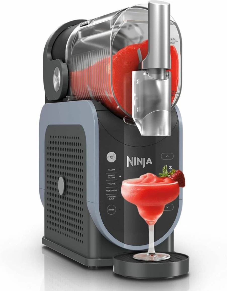 Ninja FS301 Slushi Maker with Rapidchill Technology - 88 Oz Frozen Drink & Slushie Machine for Margaritas, Frappes, 5 Preset Programs, Premium Black Accents