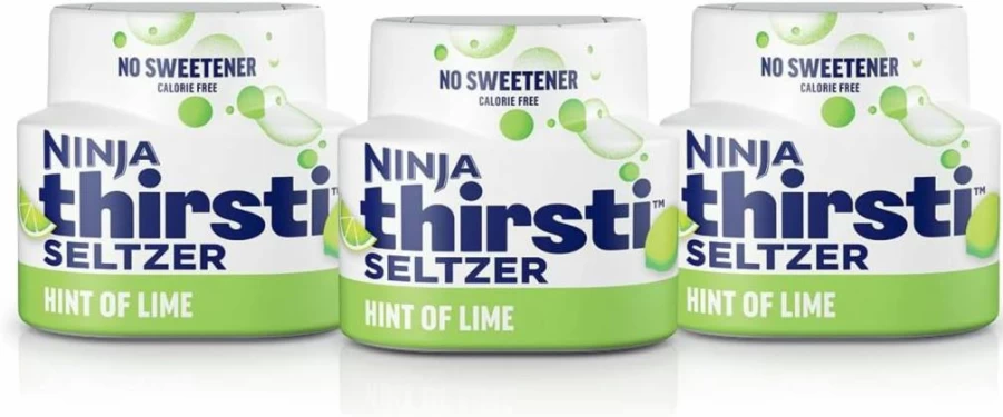 Ninja Thirsti Raspberry Flavored Water Drops - Zero Calorie, Sugar-Free Sparkling Water Enhancer, Makes 20 Refreshing 12Oz Drinks, 3 Pack