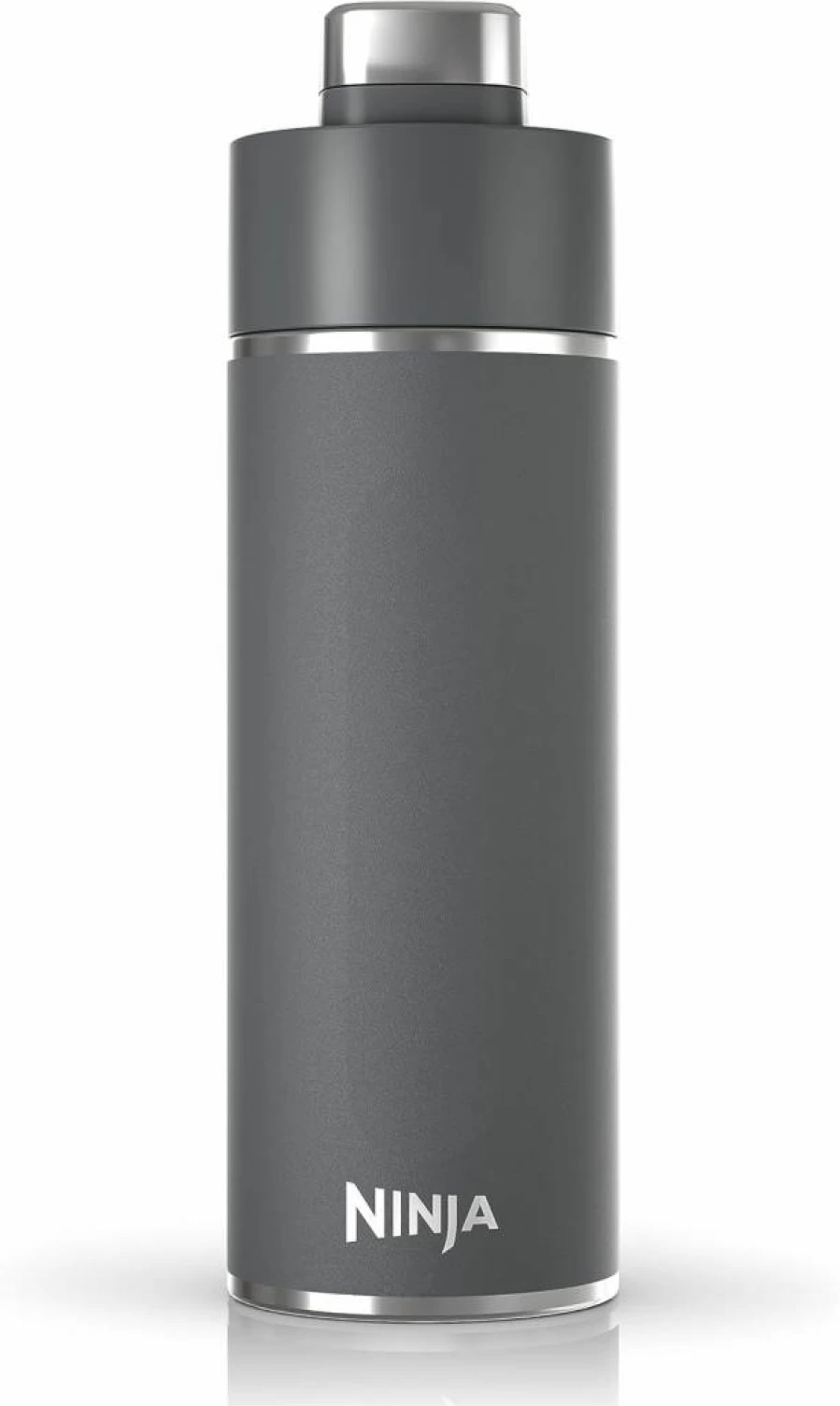 Ninja Thirsti 18Oz Insulated Stainless Steel Tumbler - Leak Proof, 24-Hour Cold Retention, Dishwasher Safe Travel Water Bottle for Carbonated & Sparkling Drinks, Onyx Black
