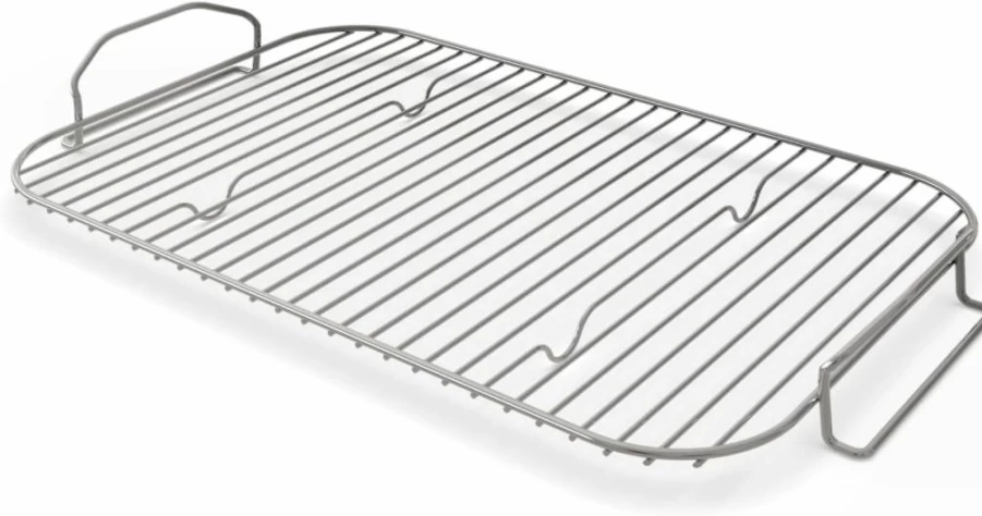 Ninja Woodfire Grill Accessory - Xskrstrkxl Smoking Rack for OG800 & OG900 Series, Stainless Steel Food Elevator for Even Charring & Enhanced Smoke Flavor