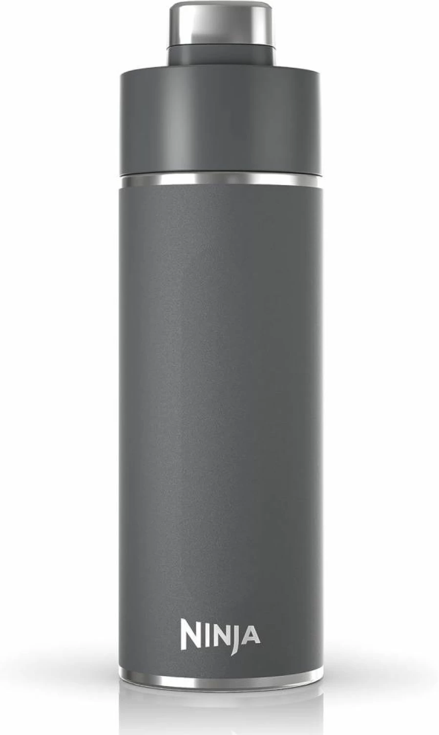 Ninja Thirsti 24Oz Stainless Steel Insulated Tumbler - Leak Proof, 24-Hour Cold Retention, Dishwasher Safe Travel Water Bottle for Carbonated Drinks, Storm Blue